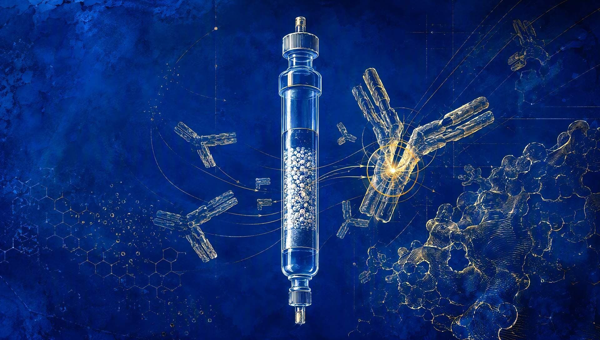 Fab CH1纯化填料的工艺开发、验证与放大路线