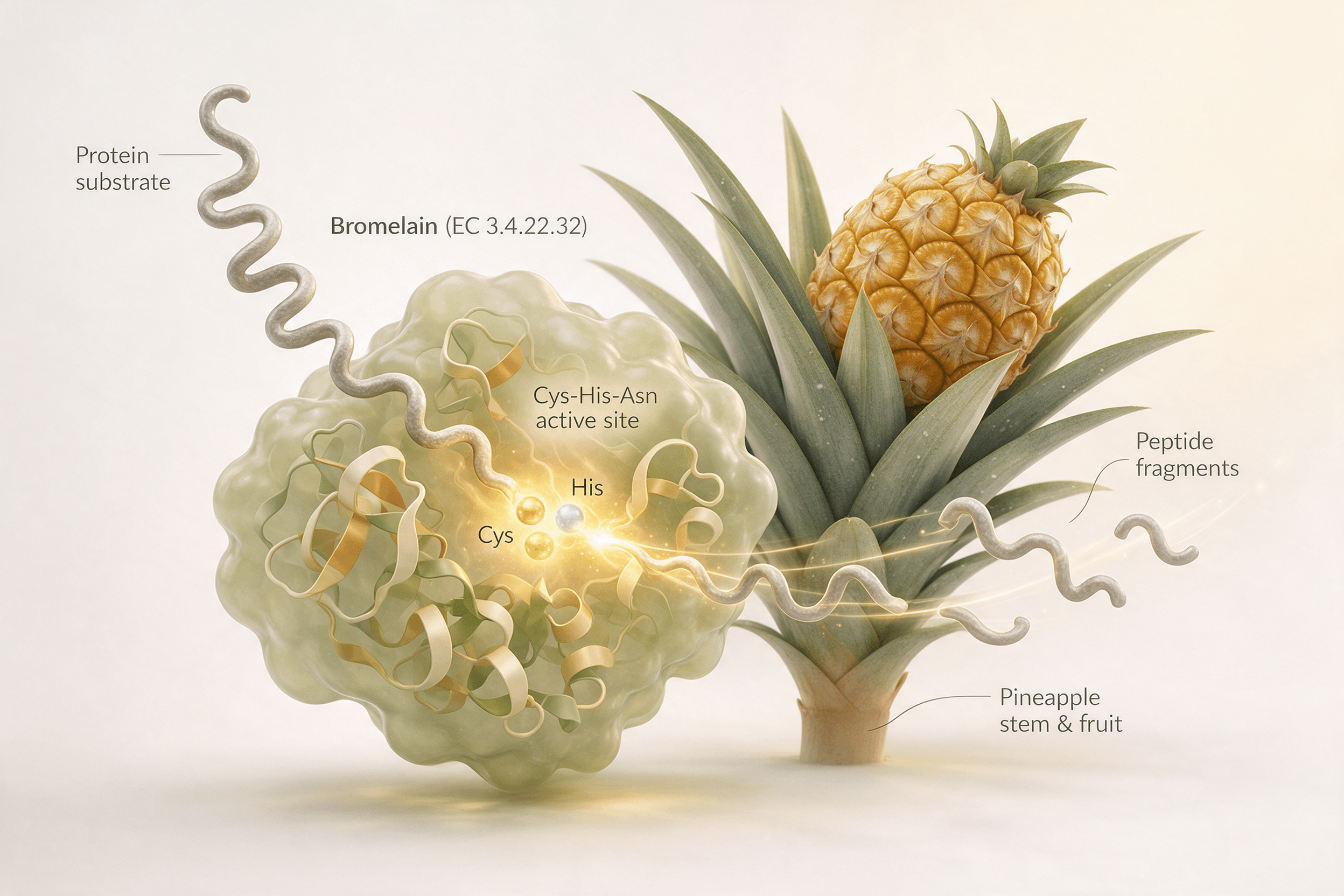 What Is Bromelain? A Complete Guide to the Plant Cysteine Protease: Mechanism, Optimal Conditions and Applications
